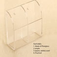 thumbnail image 3 of Bearachild Soporte de control remoto Conveniente Caja de fijación de plexiglás transparente Estante Organizador estacionario de acrílico 2 Almacenamiento y organización del hogar, 3 of 6