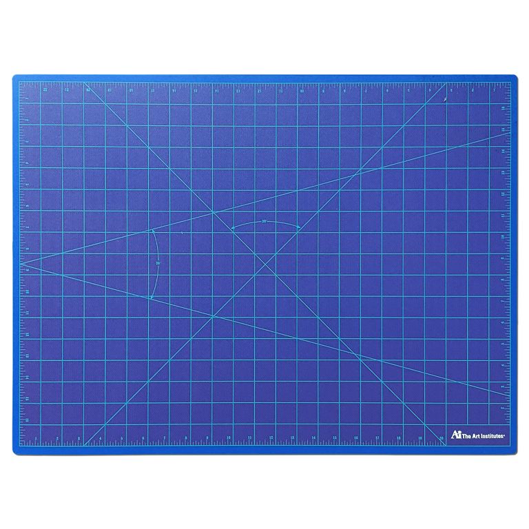 US Art Supply 18 x 24 Pink/Blue Professional Self Healing 5-Ply Double  Sided Durable Non-Slip Cutting Mat Great for Scrapbooking, Quilting, Sewing