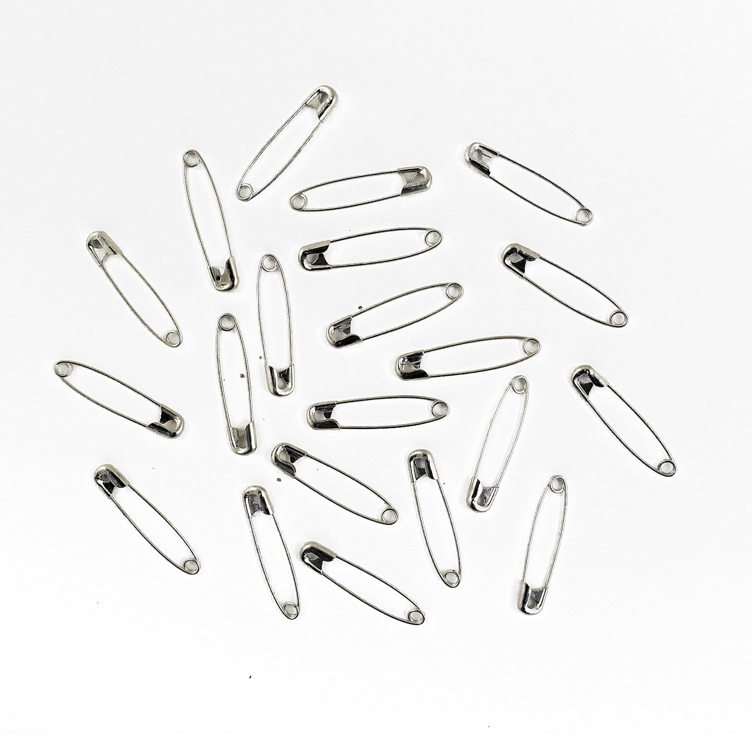 Pack of Perfect Pins - 3/4 Mini Safety Pins loop pins