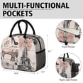 thumbnail image 3 of Sac à Lunch de Voyage – Sac Isotherme Vintage, Isolé et Portable pour l'Extérieur, 3 of 6