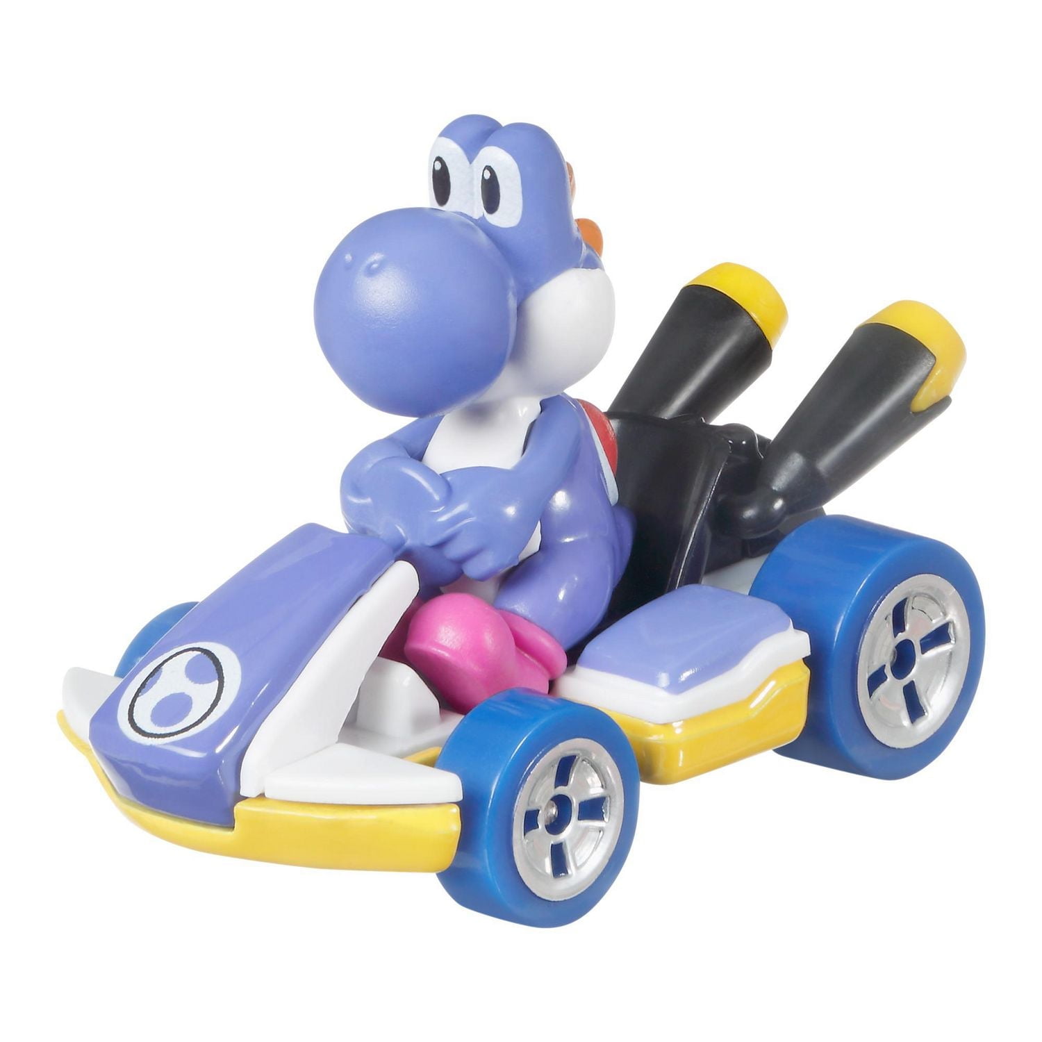 Hot Wheels Mario Kart Œuf Yoshi avec kart surprise à l’intérieur