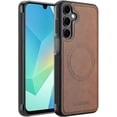 thumbnail image 1 of LC.IMEEKE For Samsung Galaxy A15 4G 5G Magnetic Case Compatible with MagSafe Leather TPU Back Cover, 1 of 5