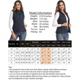 thumbnail image 2 of Vest for Women-Stand Collar Lightweight Zip Quilted,Dark Blue Women's Vest, 2 of 5