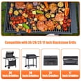 thumbnail image 7 of 2 Pack SkyAuks Griddle Accessories Grease Catcher, Silicone Cup Liners for Blackstone 36" 28" 22" 17" Griddle, Reusable, Durable, Orange, 7 of 7