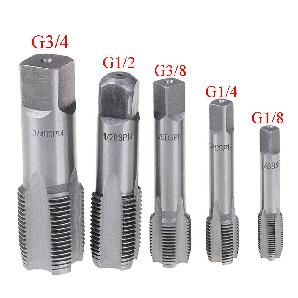 G1/8 G1/4 G3/8 G1/2 G3/4 NPT 1 HSS NPT Taper Thread Pipe Tap Cutting Tool Useful 