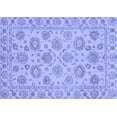 thumbnail image 1 of Ahgly Company Indoor Rectangle Oriental Blue Traditional Area Rugs, 5' x 8', 1 of 4