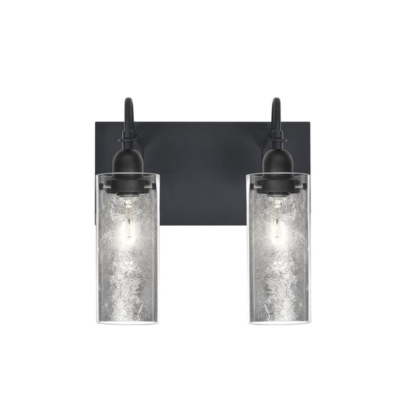 Duke 2 - Light Black Incandescent Aluminum Wall Sconce