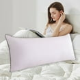 thumbnail image 4 of LEHOZIHEQ Body Pillows for Adults, Full Body Pillow Inserts Firm and Fluffy, 19 X 39.3 Inch Pillows for Sleeping and Back Pain, 4 of 7