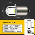 thumbnail image 3 of Ruiandsion P13.5S Mini LED Bulb White 18V 100LM 1.08W 360 Degree Light,Replacement for Model Decorations,5-Pack, 3 of 8