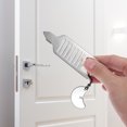 thumbnail image 2 of MLINS Portable Door Lock Door Security Device School Hotel Home Security Door Lock, 2 of 7