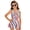 American Flag Zebra Stripe, variant on Lemon Leaves Print Girls One Piece Swimsuits Sleeveless Swim Dress for Girls Hawaiian Skirted Bathing Suit Summer Swimwear, Size 6-7 Years