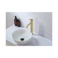 thumbnail image 5 of Elegant Lighting Victor Single Hole Single Handle Bathroom Faucet In Brushed Gold, 5 of 10