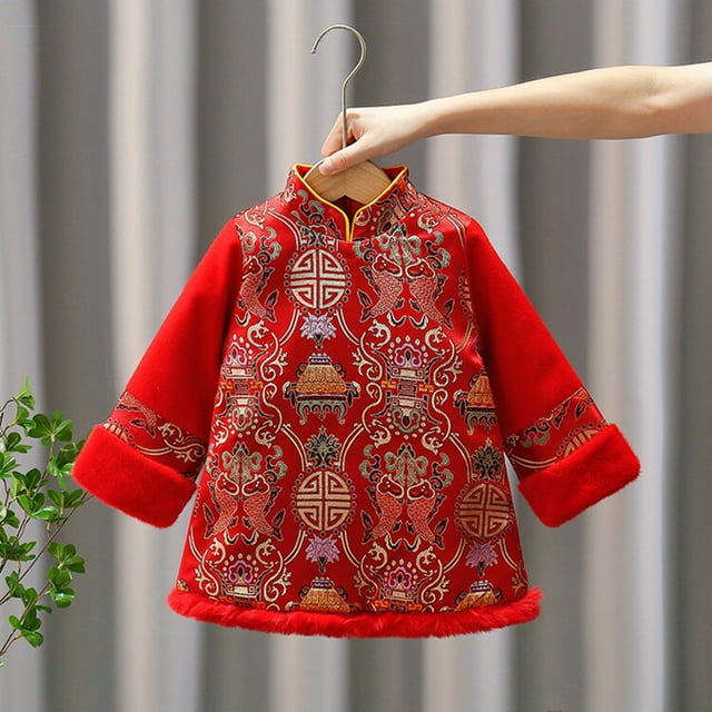 Robe d'Hiver Épaisse pour Filles, Robe de Nouvel An, Tenue de Noël, Taille 14-16, Robes Blanches, Taille 5