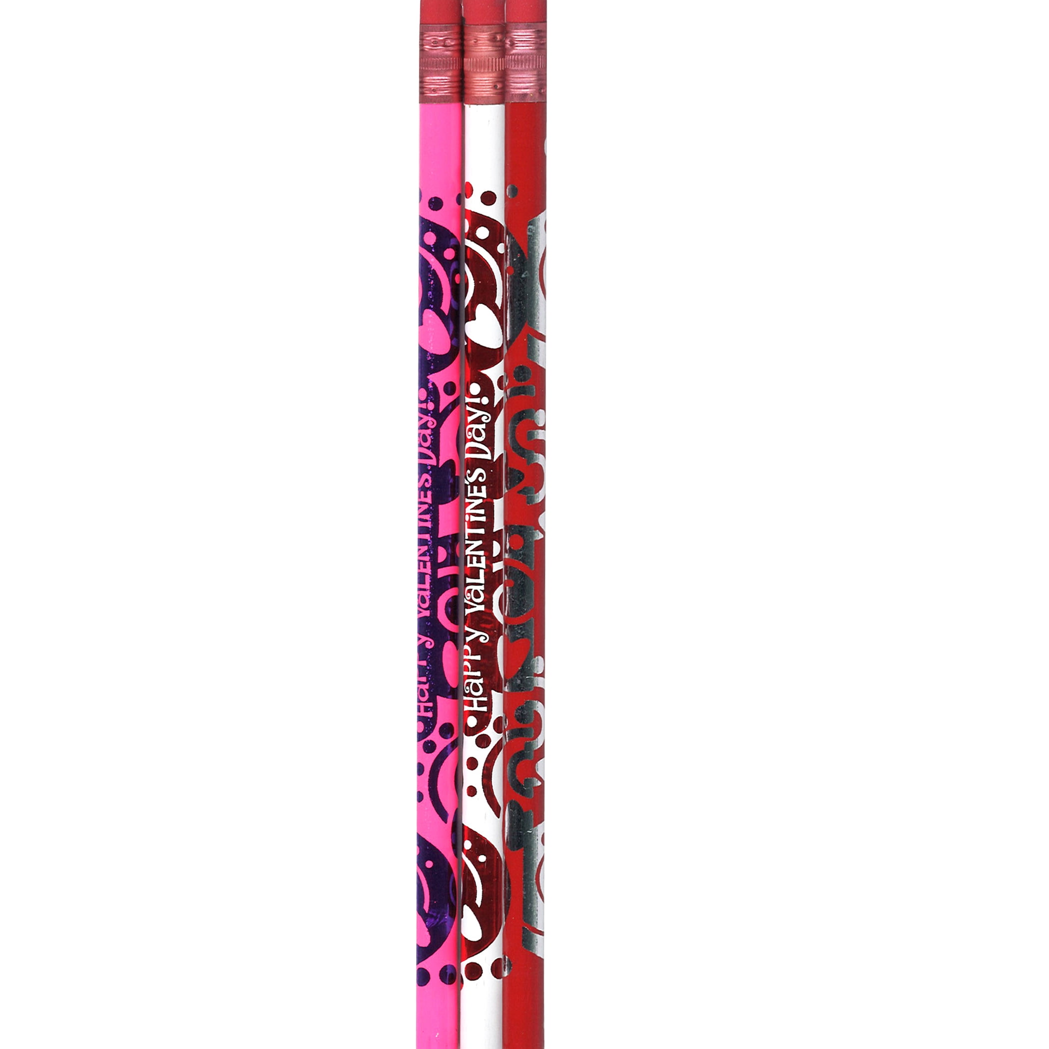 Moon Products Happy Valentine's Day Pencils, 144 Pencils