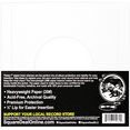 thumbnail image 2 of (25) Archival Quality Acid-Free Heavyweight Paper Inner Sleeves for 7" Vinyl Records #07IW, 2 of 9