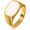 Sqaure, variant on Chunky Gold Plated Statement Rings for Women Non Tarnish 18K Gold-Plated, Waterproof Stainless Steel Gold Ring, Bold Fashion Jewelry for Everyday Wear or Stacking