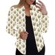 thumbnail image 1 of Chaqueta de senderismo al libre Gibobby Blusa cómoda de chaqueta de traje de manga larga color de contraste Amarillo S, 1 of 5