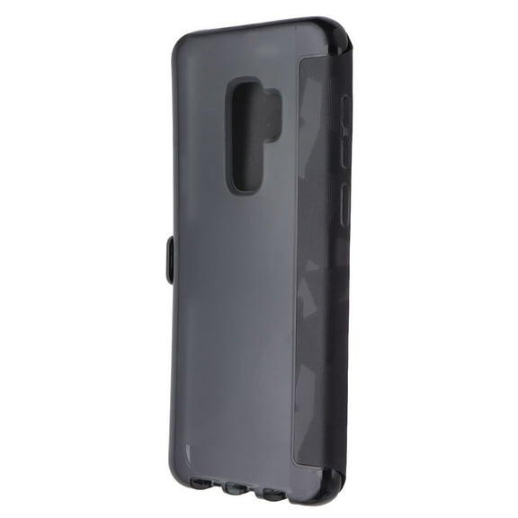 Open Box Tech21 Evo Wallet Series Folio Style Case Cover for Galaxy S9+ (Plus) - Black