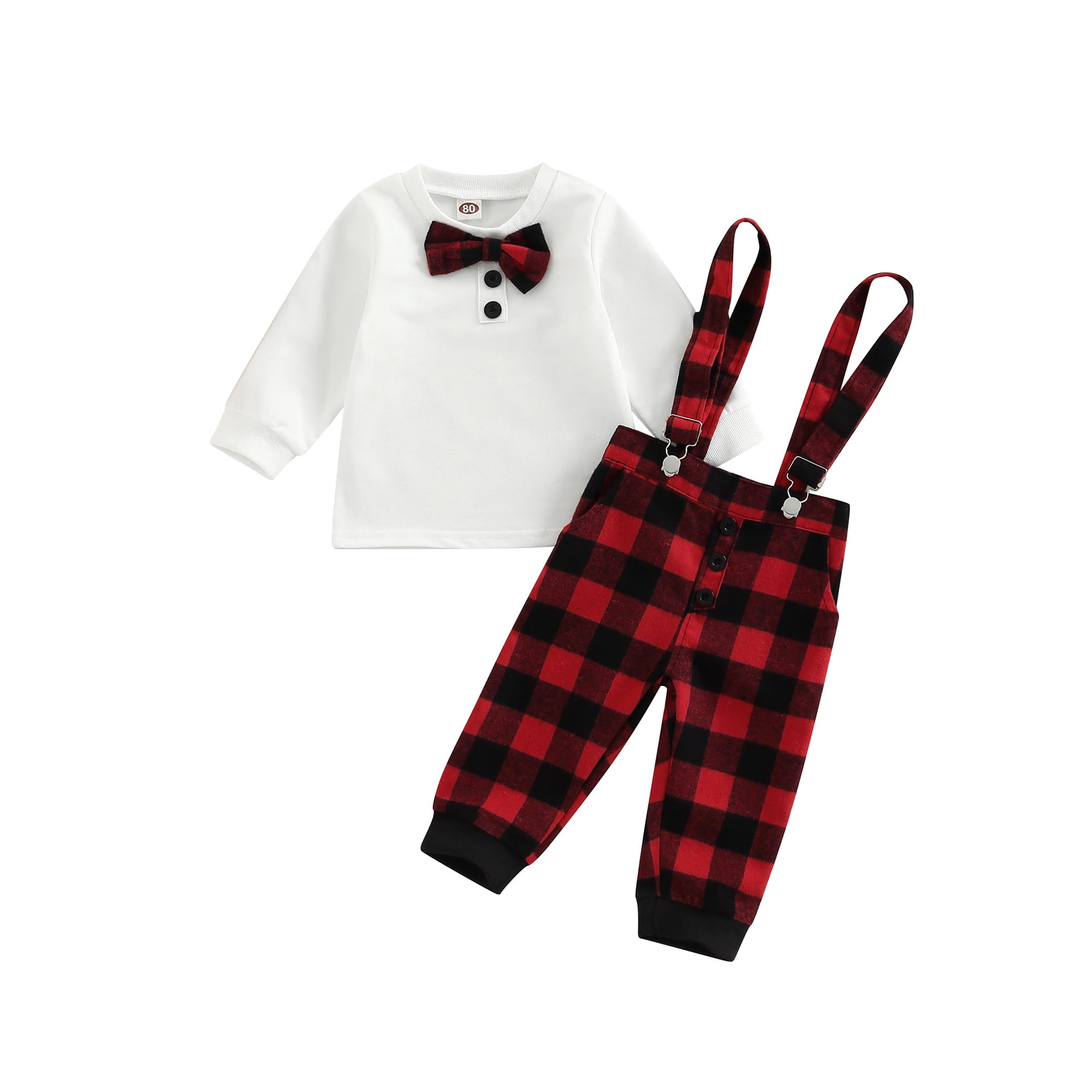 Tartan Baby Boy Christmas Outfit Bow Tie Bow Tie Baby Spanish