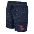 thumbnail image 2 of Men's Colosseum Navy Ole Miss Rebels Ozark Swim Shorts, 2 of 3
