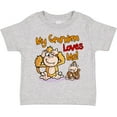 thumbnail image 3 of Inktastic My Grandma Loves Me Monkey Boys or Girls Toddler T-Shirt, 3 of 5