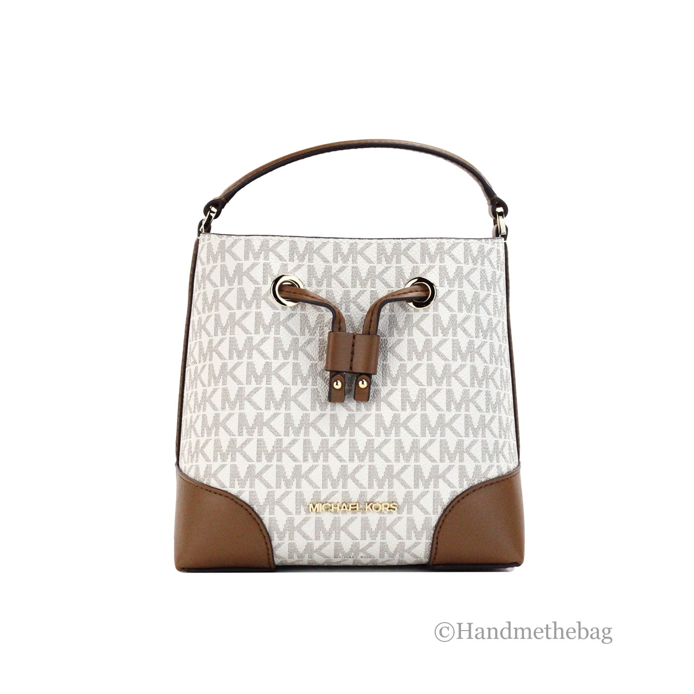 Michael Kors Womens XS Suri Mini Bucket Crossbody Drawstring Shoulder Bag 35F2GM9M1B PVC 35F2GM9M1B-149