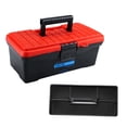 thumbnail image 4 of Caja de herramientas contenedor bandeja extraíble caja de herramientas de almacenamiento multifunción portátil para mantenimiento profesional reparaci 125 pulgadas, 4 of 7