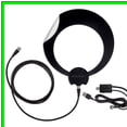 thumbnail image 2 of ClearStream Antenne Eclipse UHF Intérieure avec Portée de 50 Miles et Amplificateur USB, 2 of 5