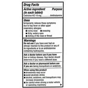 Padagis Cetirizine Hydrochloride 10 mg - 300 Tablets