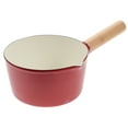 thumbnail image 5 of UPOUART 1Pack Enamel Small Saucepan for Stove Top Red Round Design 1000ml Capacity, 5 of 7