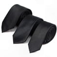 thumbnail image 4 of Solid Color Skinny Neckties for Men and Women Casual Suits Slim Gravatas Ties, 4 of 4
