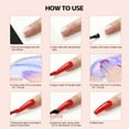 thumbnail image 3 of COSCELIA 60PC Gel Nail Polish Set Red Nude Pink Glitter Colors Multiple Top Base Coat Nail Art Salon at Home Gift for Women, 3 of 10