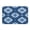 Blue and White Tie-dye, variant on U-Shaped Toilet Mat Plush Bathroom Rug Mat Non Slip Bathroom Mats Blue and White Batik Pattern