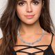 thumbnail image 5 of Rhinestones Bone Collar Cristal Clavícula Cadena Mujeres Halloween Joyería Regalo, 5 of 5