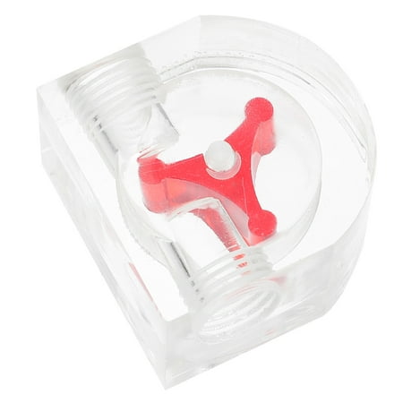 

Flow Indicator Acrylic 2-way Computer Water Cooling Flow Meter Accessory