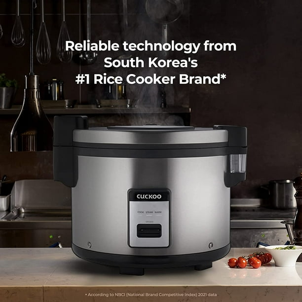 CUCKOO CR 3032 30 Cup Uncooked Commercial Rice Cooker Warmer