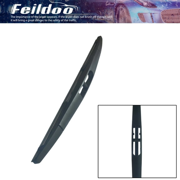 Feildoo 12inch Rear Windshield Wiper Blade Fit For Mitsubishi Outlander 2007-2020, BACK Windshield Wiper Blade, 12B, Y21A592B