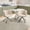 Beige, variant on Set of 2 270° Swivel Home Office Desk Chairs, Modern Dining Chairs, Upholstered Bedroom Chairs with Metal Base, Makeup Chair for Vanity, Living Room, Bedroom, Study Room, Dining Room (Orange)