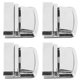 thumbnail image 5 of Monedero Pulgar Bloqueo Monedero Cierre De Metal Cerraduras 4 Piezas Monedero Bloqueo Captura Plata Monedero Pulgar Bloqueo Hebilla Sujetadores Billetera Cierre De Metal Cerraduras ANGGREK Purse Thumb Lock, 5 of 8