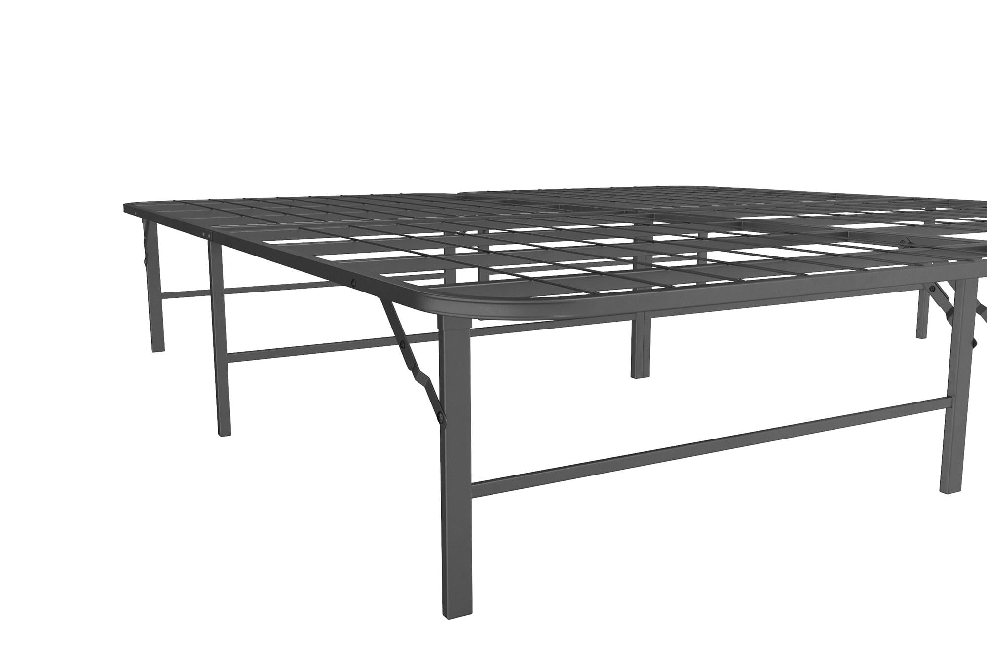 Mainstays Metal Platform Bed Frame/Foundation, Black, Multiple Sizes ...