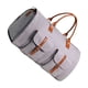 thumbnail image 2 of Sonducket Maleta colgante 2 en 1 para viajes de negocios, materiales impermeables y resistentes al desgaste, Convertible Envolturas para manijas de equipaje Gris, 2 of 6