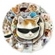 thumbnail image 5 of Lindos gatos, 50 pegatinas de emoticones, taza de agua para cuaderno, pegatinas de libros grandes, regalos de papelería, resistentes al agua, 5 of 5