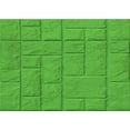 thumbnail image 1 of Ahgly Company Indoor Rectangle Patterned Lime Green Area Rugs, 6' x 9', 1 of 1
