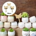 thumbnail image 5 of Plant Labels Tags Garden Markers Set Vegetables Herbs Flowers Potted Garden Stake Note - 30pcs Butterflies B, 5 of 6