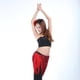 thumbnail image 2 of Cinturón de danza del vientre, bufanda de cadera, , envoltura, baile, danza del vientre, traje de cintura para rojo Zulema Disfraz de danza del vientre, 2 of 8