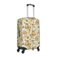thumbnail image 3 of Balery Luggage Cover Hippie Bee Honeycomb Print Suitcase Covers for Luggage Elastic Washable Suitcase Protector Fits 18-32 Inch Luggage-X-Large, 3 of 9