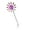 Retro color, variant on Rotating Windmill Spinner Sculpture For Outdoor Decorations Easy Assembly Metal Garden Art Design Weather