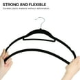 thumbnail image 5 of Ollieroo Premium Velvet Hangers,50 Pack Black Clothing Hangers,Non-Slip and Durable Coat Hangers,Heavy Duty Hangers with 360 Degree Rotatable Hook, 5 of 8
