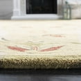 thumbnail image 5 of SAFAVIEH Anatolia Tina Floral Wool Area Rug, Beige/Green, 4' x 4' Round, 5 of 10