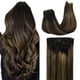 thumbnail image 1 of Extensiones de cabello con clip, cabello humano real, extensiones de cabello humano Remy con clip para mujeres, cabell, 1 of 5